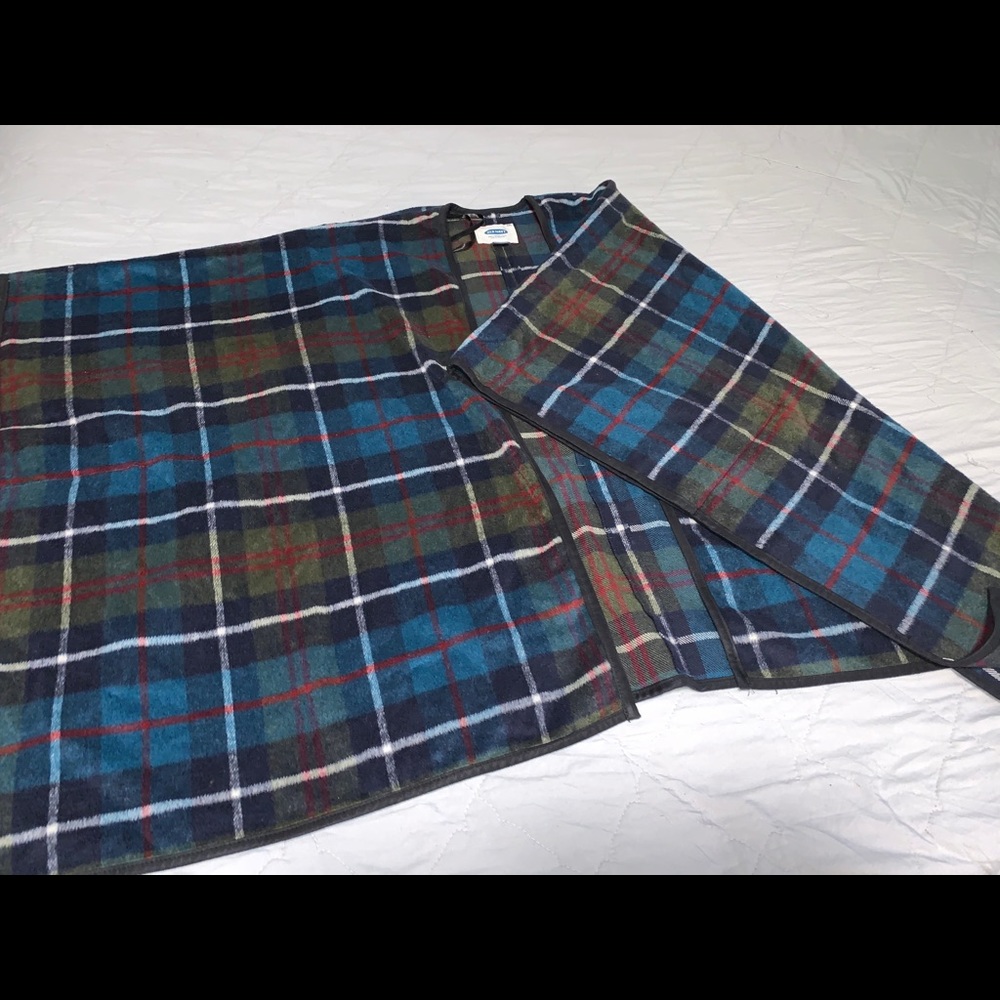 Old Navy Plaid Poncho